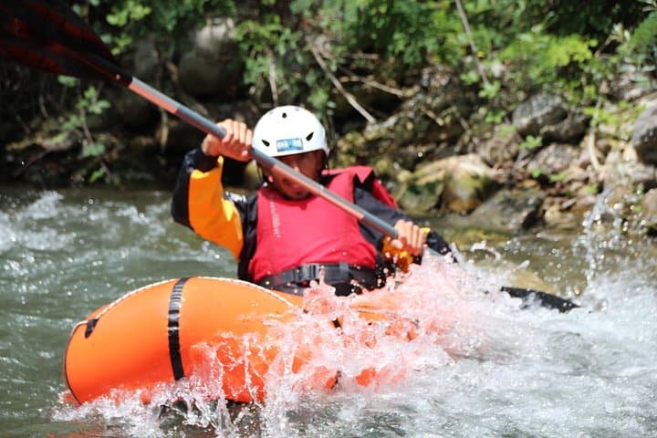 Pack Rafting the Lao River: 4 km Guided Raft Pack Experience from Laino Borgo, Calabria photo 3