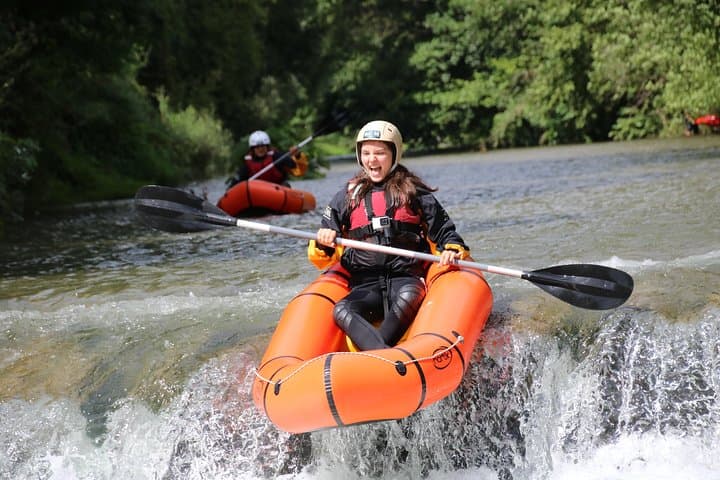 Pack Rafting the Lao River: 4 km Guided Raft Pack Experience from Laino Borgo, Calabria photo 5