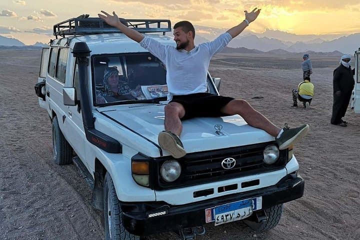 Desert Safari from Hurghada: Quad, Camel & Bedouin Camp Dinner