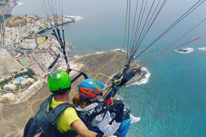 Tenerife Paragliding Over Costa Adeje: Tandem Flight with Hotel Pickup photo 2