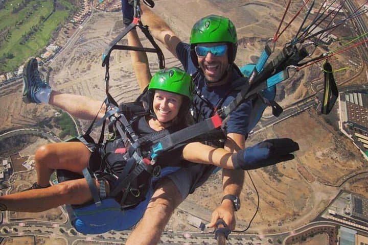 Tenerife Paragliding Over Costa Adeje: Tandem Flight with Hotel Pickup photo 3