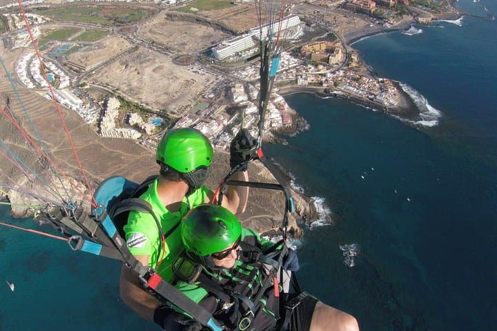 Tenerife Paragliding Over Costa Adeje: Tandem Flight with Hotel Pickup photo 5