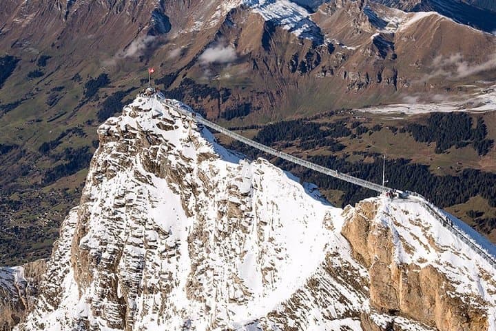 Glacier 3000 Private Excursion from Geneva: Peak Walk, High-Alpine Views, and Swiss Riviera Drive photo 6