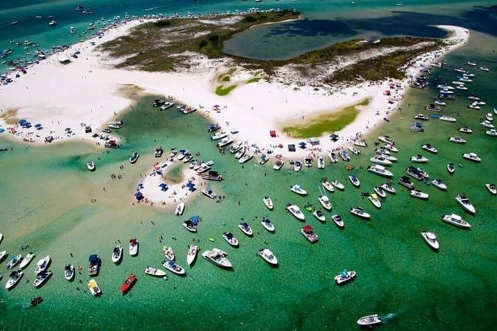 Orange Beach Bay Cruise: 1.5-Hour Tiki Boat Tour of the Perdido Islands photo 3