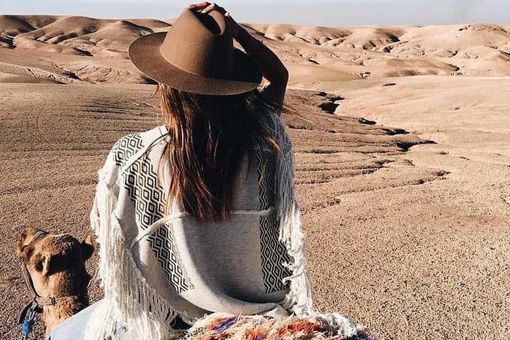 Sunset Camel Ride in Agafay Desert: Marrakech Half-Day Adventure