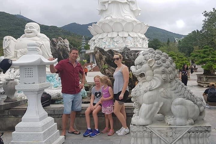 Private Roundtrip Transfer: Marble Mountains, Lady Buddha & Dragon Bridge from Da Nang photo 5