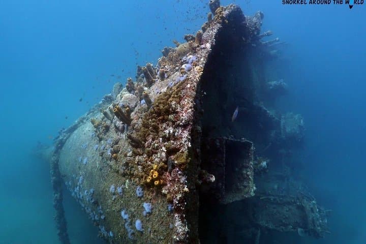 Aruba Two-Tank Boat Dive: Shipwrecks and Barcadera Reef