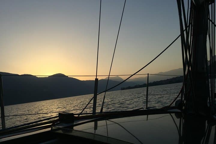 Sunset Sail on Lake Como: Aperitivo, Swim & Twilight Views from Malgrate photo 4