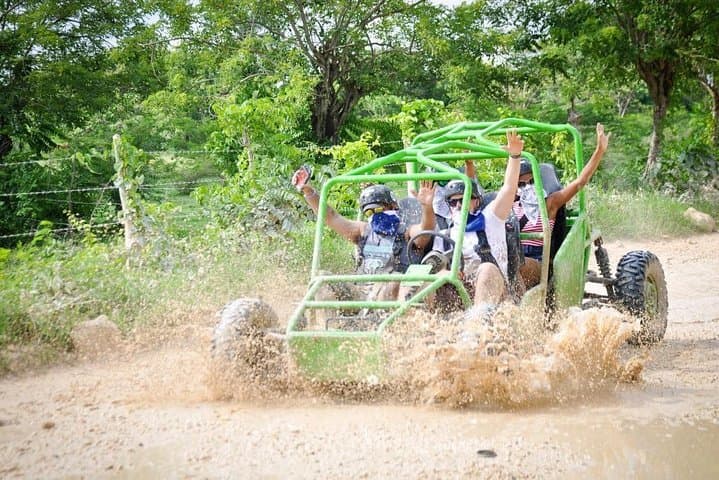 Punta Cana Buggy Adventure to Macao Beach, Cave Swim & Coffee Tasting