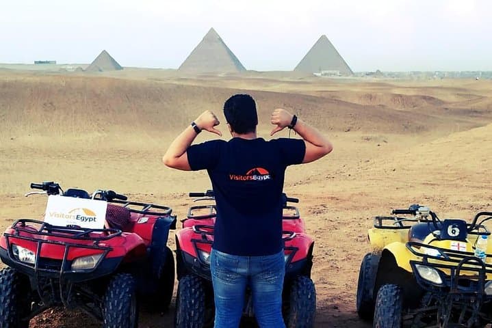 Quad Bike Ride Around the Great Pyramids — Giza Desert Safari Guide photo 3