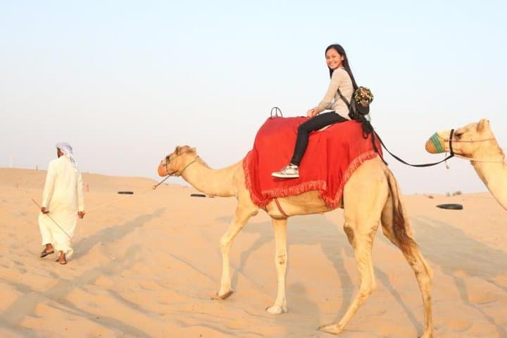 Dubai Evening Desert Safari: Private Red-Dune Experience with Dinner & Entertainment photo 2