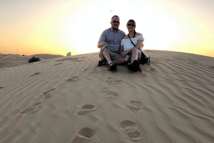 Sunrise Desert Safari Dubai: Morning Dune Drive, Camel Ride & Sandboarding photo 2