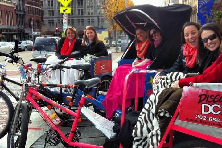 DC Rickshaw Monuments Tour: 80-Minute Pedicab Ride Around the National Mall