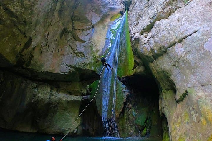 Canyoning Međureč River: Extreme Canyon Adventure near Bar, Montenegro