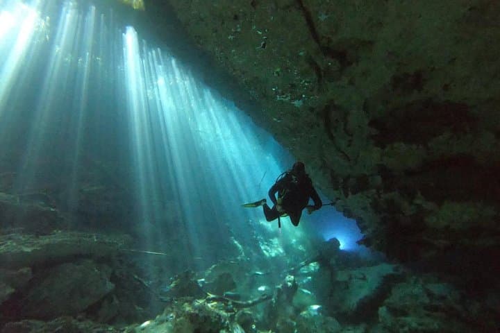 Full-Day Cenote Diving: Chak Mool & Kukulkan for Certified Divers from Playa del Carmen photo 3