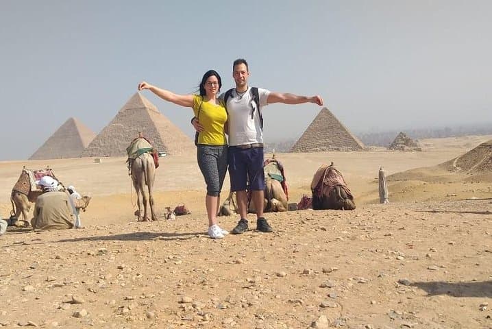 Private Full-Day Tour: Egyptian Museum, Giza Pyramids & Nile Felucca photo 1