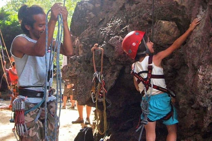 Railay Beach Rock Climbing: Top-Rope, Caving & Rappelling Adventure in Krabi photo 3