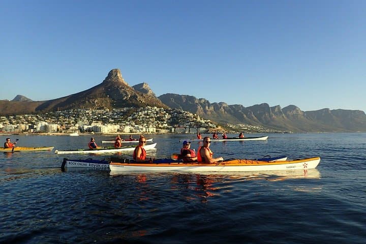 Sunset Sea Kayak Through Table Bay: Dolphins, Wrecks & Mountain Views photo 5