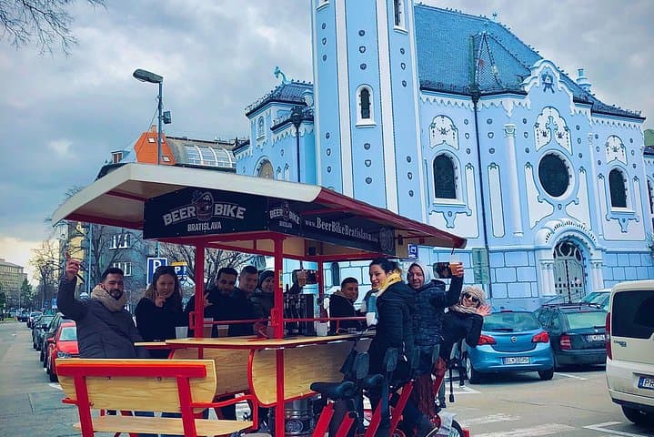 Pedal and Pour: Beer Bike Tour of Bratislava Old Town photo 2