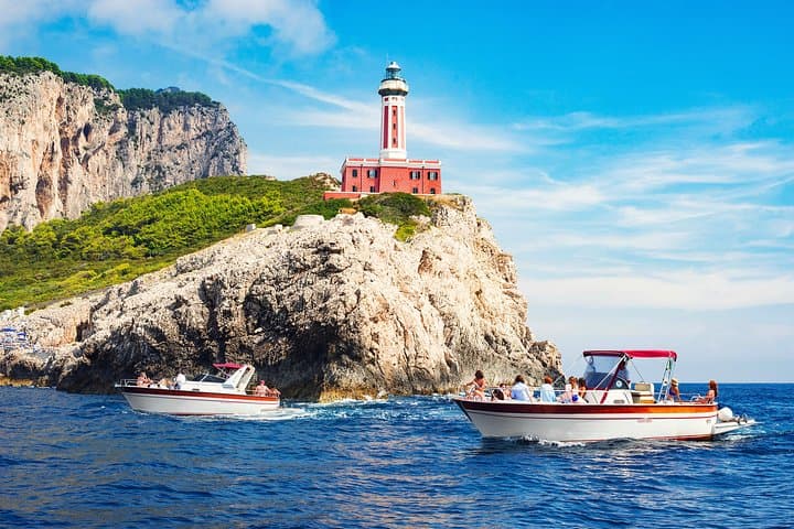 Capri Half-Day Sightseeing Cruise from Sorrento: Grottos, Swim & Snorkel photo 1