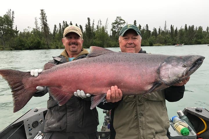 Full-Day Kenai Peninsula Salmon Fishing on the Kenai & Kasilof Rivers