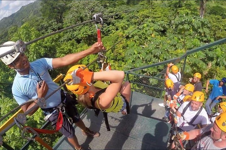 Punta Cana Zip Line Half-Day Rainforest Canopy Adventure