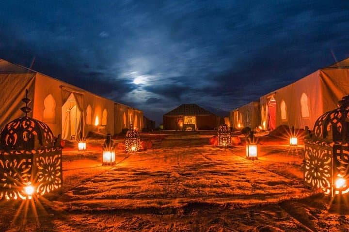 Sahara Overnights: Private 3-Day Tour from Marrakech to Fes via Merzouga Dunes