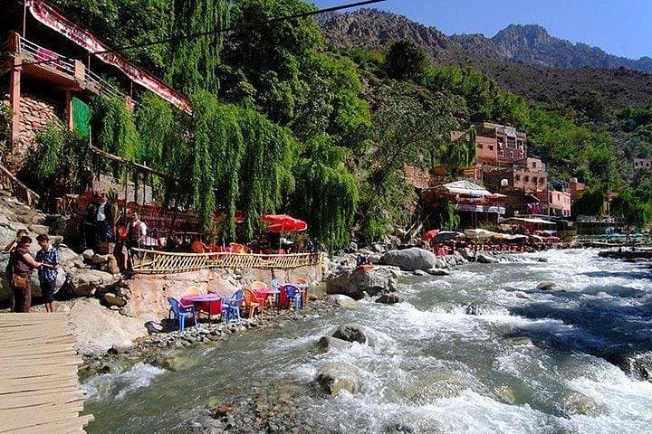 Private Day Trip to Ourika Valley from Marrakech — Waterfalls, Berber Villages & Argan Co-op