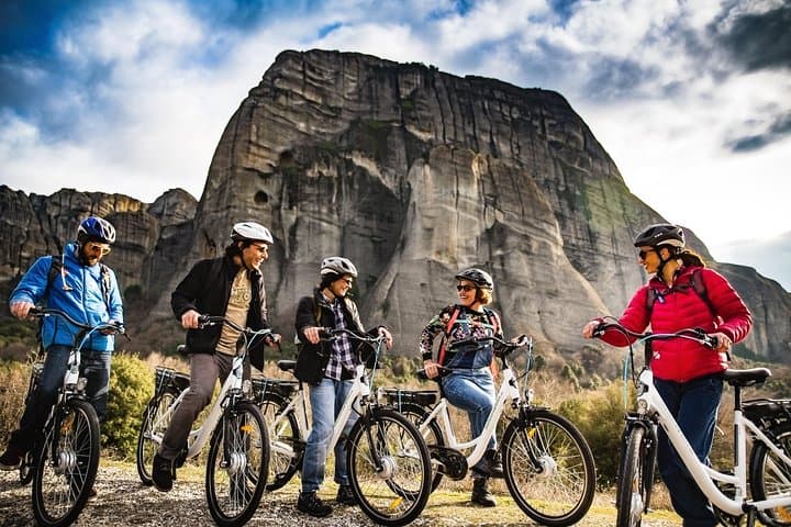 Morning E-Bike Tour of Meteora's Cliff Monasteries photo 2
