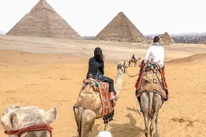 Giza Pyramids Camel & Horse Ride — Private Half-Day Sunset Tour photo 3