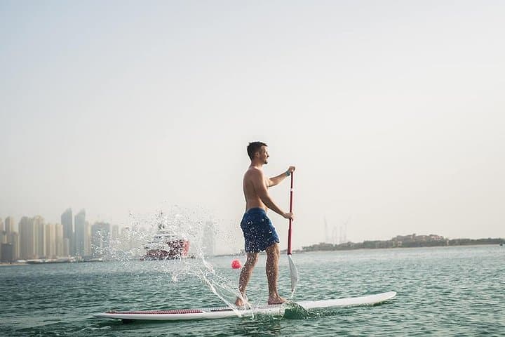 Stand-Up Paddle Boarding Abu Dhabi Mangroves — Guided Pickup & Drop-Off photo 2