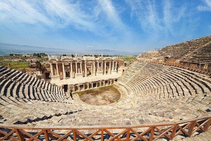 Private Pamukkale Tour from Kusadasi: Hierapolis, Travertines & Thermal Pools photo 4