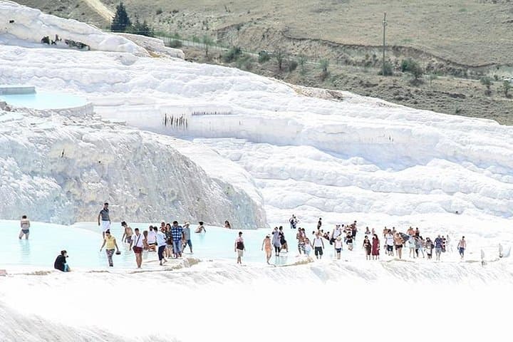 Private Pamukkale Tour from Kusadasi: Hierapolis, Travertines & Thermal Pools