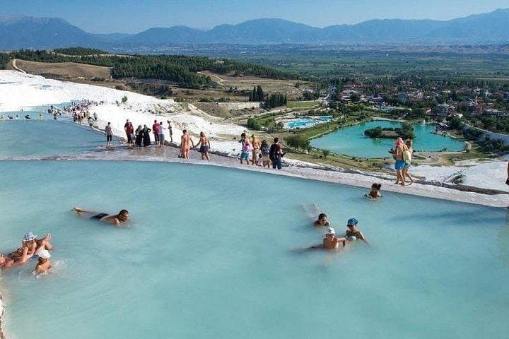 Private Pamukkale Tour from Kusadasi: Hierapolis, Travertines & Thermal Pools photo 5