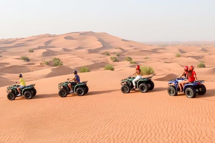 Morning Desert Safari in Dubai: ATV Quad, Dune Bashing & Camel Ride photo 3