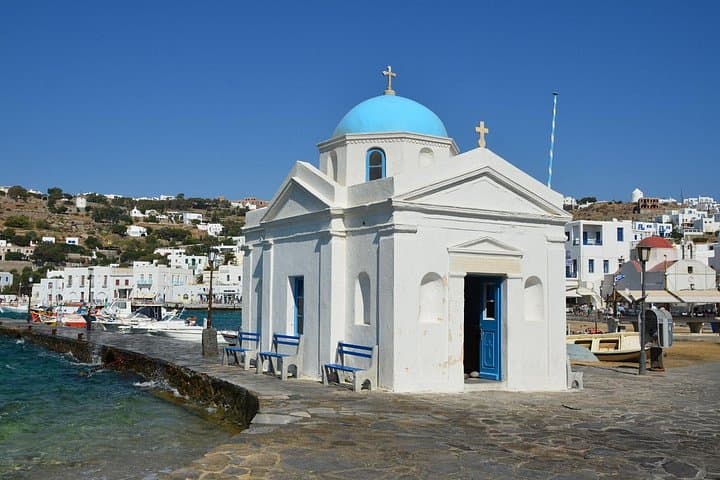 Private Mykonos Tour: Little Venice, Kalafati Beach & Panagia Tourliani photo 4