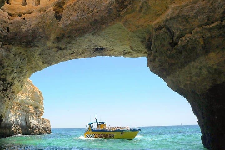 Albufeira Dreamer Boat Trip: Dolphin Watching and Benagil Cave Views photo 2