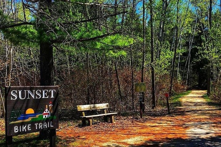 Peninsula State Park E-Bike Tour — Skyline Road & Sunset Trail in Door County