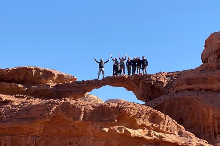 Wadi Rum Full-Day Jeep Tour and Overnight Bedouin Camp Experience photo 4