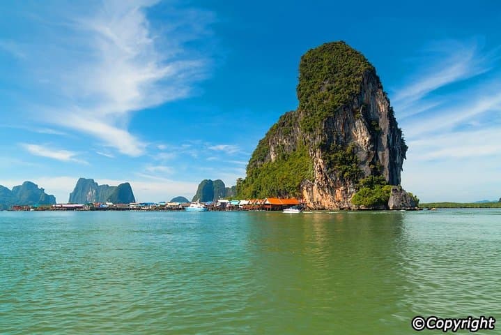 Sunset Speed-Boat Tour of Phang Nga Bay — James Bond Island & Panyi Village photo 3
