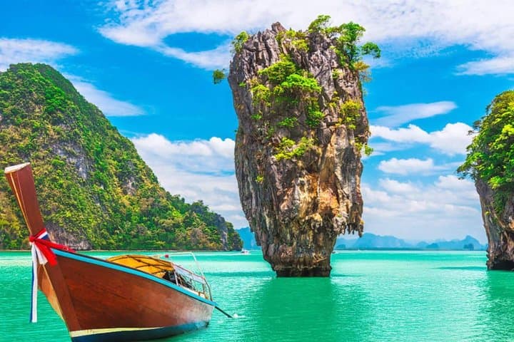 Sunset Speed-Boat Tour of Phang Nga Bay — James Bond Island & Panyi Village photo 6