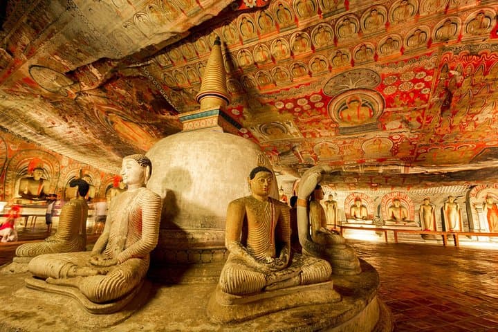 Sigiriya and Dambulla Private Day Tour: Climb Lion Rock & Explore Cave Temples photo 4