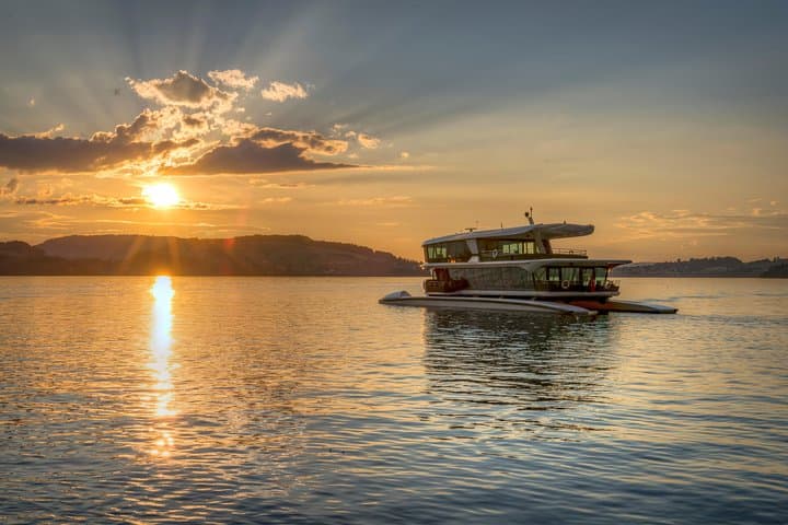Lake Lucerne 1-Hour Catamaran Cruise — Short Scenic Round-Trip from Lucerne