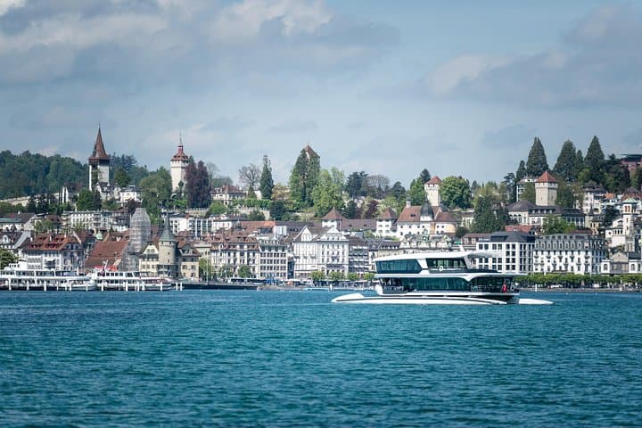 Lake Lucerne 1-Hour Catamaran Cruise — Short Scenic Round-Trip from Lucerne photo 6
