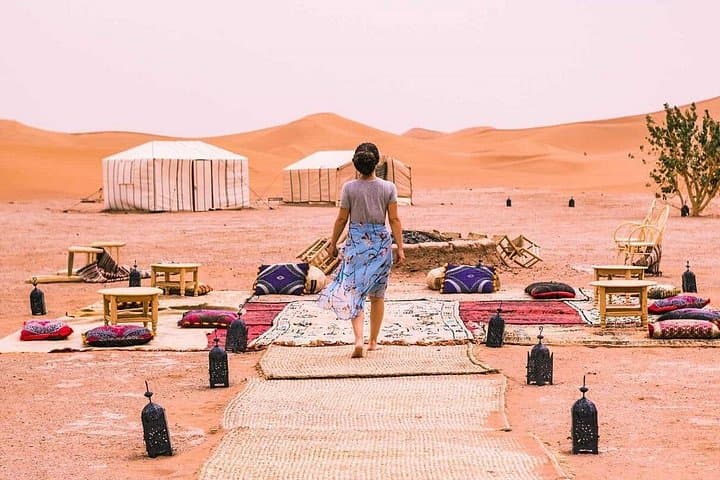 3-Day Marrakech to Fes Camel Trek to Luxury Desert Camp