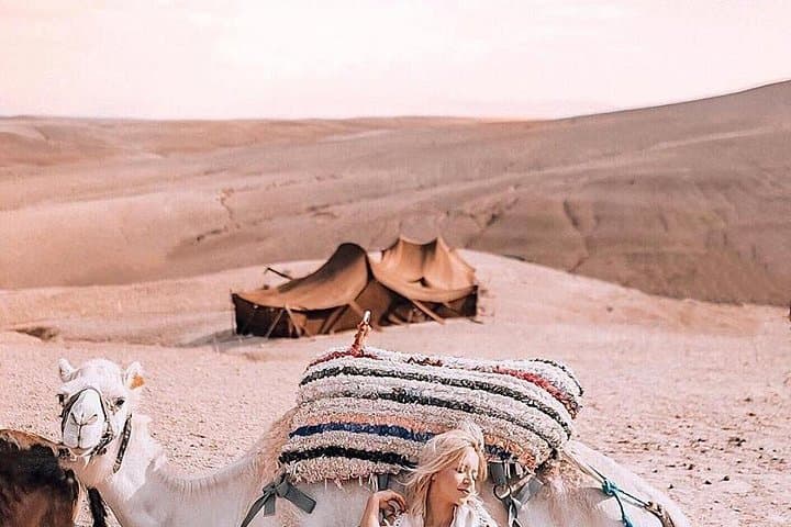 Agafay Desert Day Trip from Marrakech: Camel Treks, Lalla Takerkoust & Atlas Views photo 4