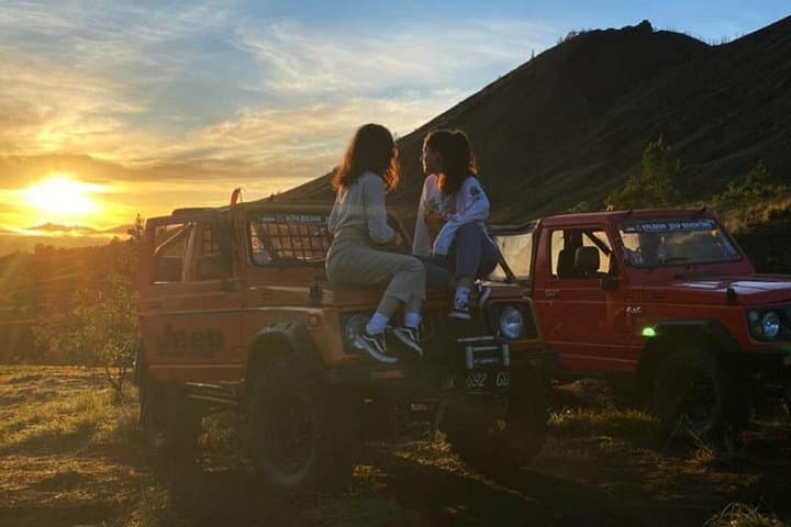 Batur Sunrise Jeep Adventure and Hot Spring Escape from Ubud