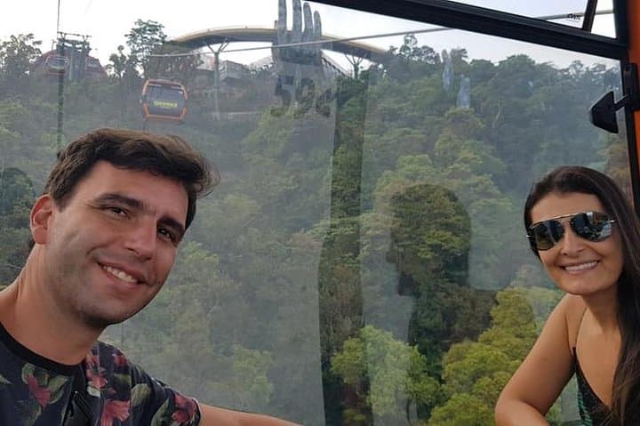 Sunset on the Golden Bridge: A Private Ba Na Hills Cable Car Experience photo 5