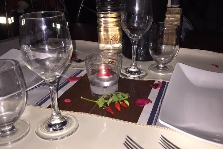 Moonlit Dinner Cruise in Catania: Anchored Supper at Capo Mulini photo 2