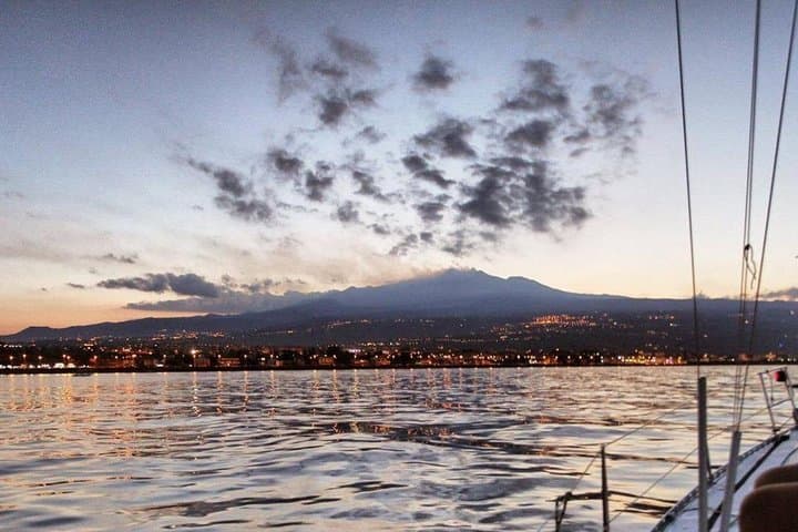 Moonlit Dinner Cruise in Catania: Anchored Supper at Capo Mulini photo 4